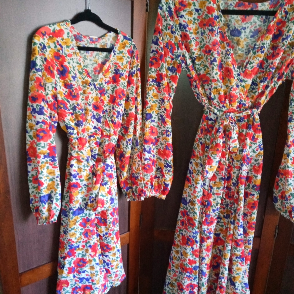 Mommy a.nd Me Matching Mother Daughter Dresses floral - Picture 5 of 5